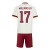 Španělsko Williams JR 17 Venkovní MS 2026 - Dětské Fotbalové Dresy (S/S) Španělsko Williams JR 17 Venkovní MS 2026 - Dětské Fotbalové Dresy (S/S)