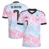 Belgie De Bruyne 7 Venkovní MS 2026 - Fotbalové Dresy (S/S)