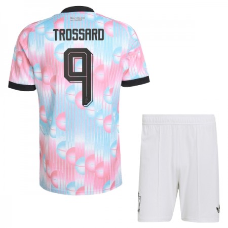 Belgie Trossard 9 Venkovní MS 2026 - Dětské Fotbalové Dresy (S/S) Belgie Trossard 9 Venkovní MS 2026 - Dětské Fotbalové Dresy (S/S)
