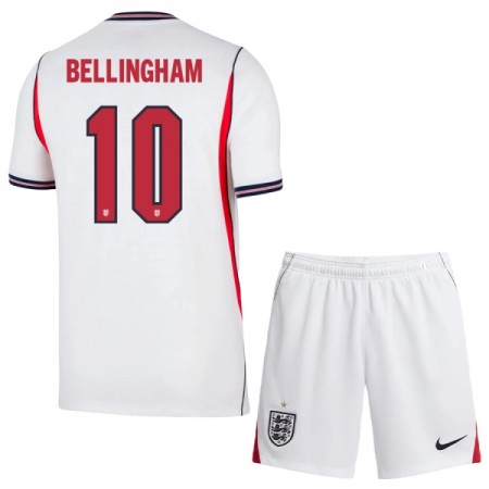 Anglie Bellingham 10 Domácí MS 2026 - Dětské Fotbalové Dresy (S/S) Anglie Bellingham 10 Domácí MS 2026 - Dětské Fotbalové Dresy (S/S)