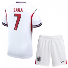 Anglie Saka 7 Domácí MS 2026 - Dětské Fotbalové Dresy (S/S)