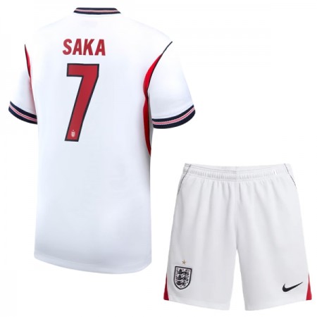 Anglie Saka 7 Domácí MS 2026 - Dětské Fotbalové Dresy (S/S) Anglie Saka 7 Domácí MS 2026 - Dětské Fotbalové Dresy (S/S)