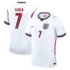 Anglie Saka 7 Domácí MS 2026 - Fotbalové Dresy (S/S) Anglie Saka 7 Domácí MS 2026 - Fotbalové Dresy (S/S)