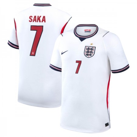 Anglie Saka 7 Domácí MS 2026 - Fotbalové Dresy (S/S) Anglie Saka 7 Domácí MS 2026 - Fotbalové Dresy (S/S)