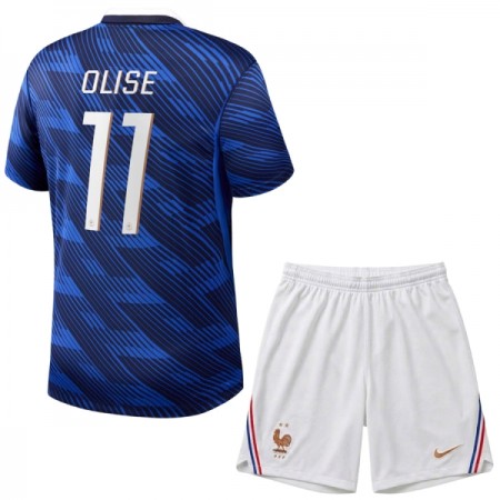 Francie Olise 11 Domácí MS 2026 - Dětské Fotbalové Dresy (S/S) Francie Olise 11 Domácí MS 2026 - Dětské Fotbalové Dresy (S/S)