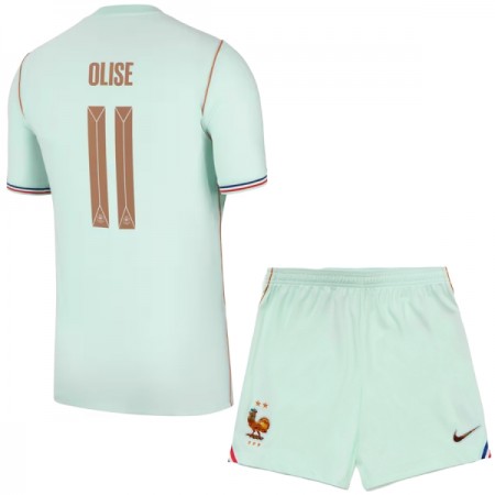 Francie Olise 11 Venkovní MS 2026 - Dětské Fotbalové Dresy (S/S) Francie Olise 11 Venkovní MS 2026 - Dětské Fotbalové Dresy (S/S)