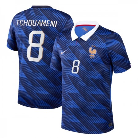 Francie Tchouameni 8 Domácí MS 2026 - Fotbalové Dresy (S/S) Francie Tchouameni 8 Domácí MS 2026 - Fotbalové Dresy (S/S)