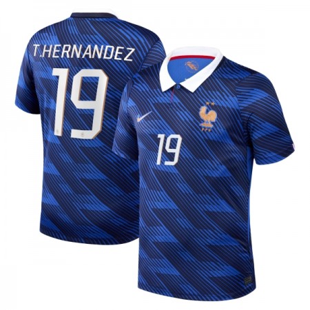 Francie Theo Hernandez 19 Domácí MS 2026 - Fotbalové Dresy (S/S) Francie Theo Hernandez 19 Domácí MS 2026 - Fotbalové Dresy (S/S)