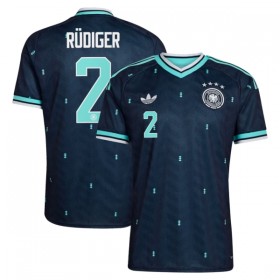 Německo Rudiger 2 Venkovní MS 2026 - Fotbalové Dresy (S/S)