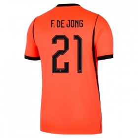 Nizozemsko Frenkie de Jong 21 Domácí MS 2026 - Fotbalové Dresy (S/S)