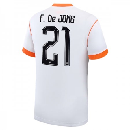 Nizozemsko Frenkie de Jong 21 Venkovní MS 2026 - Fotbalové Dresy (S/S) Nizozemsko Frenkie de Jong 21 Venkovní MS 2026 - Fotbalové Dresy (S/S)