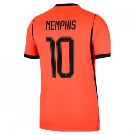 Nizozemsko Memphis 10 Domácí MS 2026 - Fotbalové Dresy (S/S)