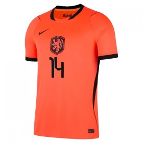Nizozemsko Reijnders 14 Domácí MS 2026 - Fotbalové Dresy (S/S)