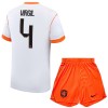 Nizozemsko Virgil 4 Venkovní MS 2026 - Dětské Fotbalové Dresy (S/S) Nizozemsko Virgil 4 Venkovní MS 2026 - Dětské Fotbalové Dresy (S/S)