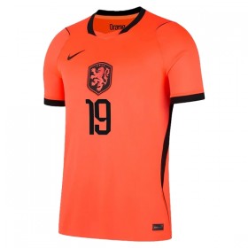Nizozemsko Weghorst 19 Domácí MS 2026 - Fotbalové Dresy (S/S)