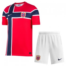 Norsko Domácí MS 2026 - Dětské Fotbalové Dresy (S/S)
