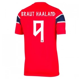 Norsko Haaland 9 Domácí MS 2026 - Fotbalové Dresy (S/S)