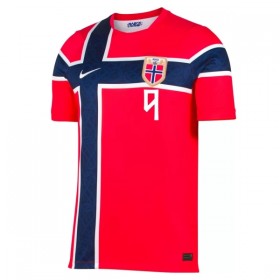 Norsko Haaland 9 Domácí MS 2026 - Fotbalové Dresy (S/S)
