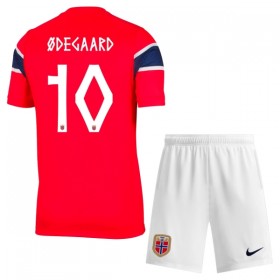 Norsko Odegaard 10 Domácí MS 2026 - Dětské Fotbalové Dresy (S/S)