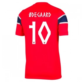Norsko Odegaard 10 Domácí MS 2026 - Fotbalové Dresy (S/S)