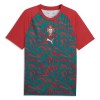 Portugalsko Pre-Match MS 2026 Červená - Fotbalové Dresy (S/S)