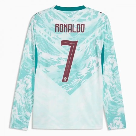 Portugalsko Ronaldo 7 Venkovní MS 2026 - Fotbalové Dresy (L/S)