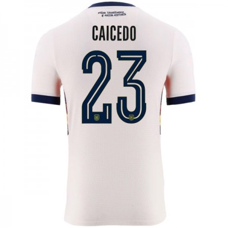 Ekvádor Caicedo 23 Alternativní MS 2026 - Fotbalové Dresy (S/S) Ekvádor Caicedo 23 Alternativní MS 2026 - Fotbalové Dresy (S/S)