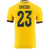 Ekvádor Caicedo 23 Domácí MS 2026 - Fotbalové Dresy (S/S) Ekvádor Caicedo 23 Domácí MS 2026 - Fotbalové Dresy (S/S)