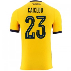 Ekvádor Caicedo 23 Domácí MS 2026 - Fotbalové Dresy (S/S)
