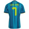 Kolumbie Luis Diaz 7 Venkovní MS 2026 - Fotbalové Dresy (S/S) Kolumbie Luis Diaz 7 Venkovní MS 2026 - Fotbalové Dresy (S/S)