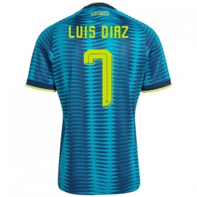 Kolumbie Luis Diaz 7 Venkovní MS 2026 - Fotbalové Dresy (S/S)