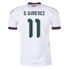 Mexiko S.Gimenez 11 Venkovní MS 2026 - Fotbalové Dresy (S/S)