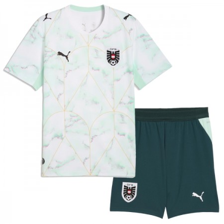 Rakousko Venkovní MS 2026 - Dětské Fotbalové Dresy (S/S)