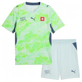 Švýcarsko Venkovní MS 2026 - Dětské Fotbalové Dresy (S/S)