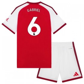 Arsenal Gabriel 6 Domácí 2026-27 - Dětské Fotbalové Dresy (S/S)