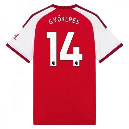 Arsenal Gyokeres 14 Domácí 2026-27 - Fotbalové Dresy (S/S) Arsenal Gyokeres 14 Domácí 2026-27 - Fotbalové Dresy (S/S)