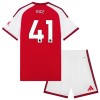 Arsenal Rice 41 Domácí 2026-27 - Dětské Fotbalové Dresy (S/S)