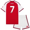 Arsenal Saka 7 Domácí 2026-27 - Dětské Fotbalové Dresy (S/S)