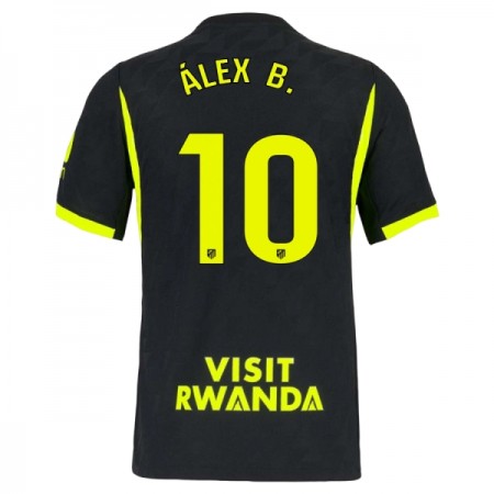 Atlético Madrid Alex B. 10 Venkovní 2026-27 - Fotbalové Dresy (S/S) Atlético Madrid Alex B. 10 Venkovní 2026-27 - Fotbalové Dresy (S/S)