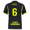 Atlético Madrid Koke 6 Venkovní 2026-27 - Fotbalové Dresy (S/S)