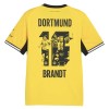 Borussia Dortmund Brandt 10 Domácí 2026-27 - Fotbalové Dresy (S/S) Borussia Dortmund Brandt 10 Domácí 2026-27 - Fotbalové Dresy (S/S)
