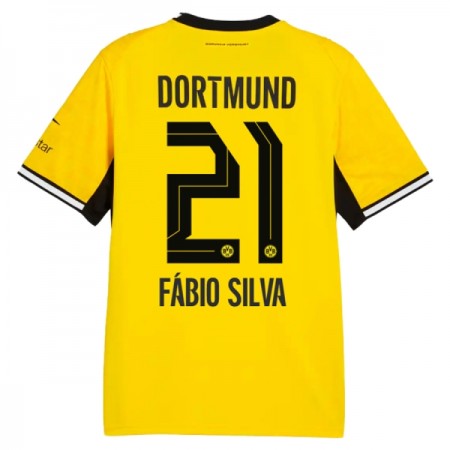 Borussia Dortmund Fabio Silva 21 Domácí 2026-27 - Fotbalové Dresy (S/S) Borussia Dortmund Fabio Silva 21 Domácí 2026-27 - Fotbalové Dresy (S/S)