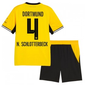 Borussia Dortmund N. Schlotterbeck 4 Domácí 2026-27 - Dětské Fotbalové Dresy (S/S)