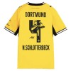 Borussia Dortmund N. Schlotterbeck 4 Domácí 2026-27 - Fotbalové Dresy (S/S) Borussia Dortmund N. Schlotterbeck 4 Domácí 2026-27 - Fotbalové Dresy (S/S)