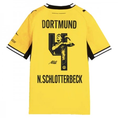 Borussia Dortmund N. Schlotterbeck 4 Domácí 2026-27 - Fotbalové Dresy (S/S) Borussia Dortmund N. Schlotterbeck 4 Domácí 2026-27 - Fotbalové Dresy (S/S)