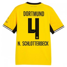 Borussia Dortmund N. Schlotterbeck 4 Domácí 2026-27 - Fotbalové Dresy (S/S)