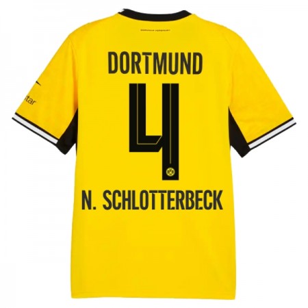 Borussia Dortmund N. Schlotterbeck 4 Domácí 2026-27 - Fotbalové Dresy (S/S)