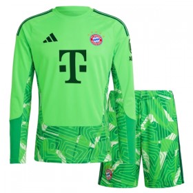 FC Bayern Mnichov Brankářské Domácí 2026-27 - Dětské Fotbalové Dresy (L/S)