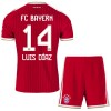 FC Bayern Mnichov Luis Diaz 14 Domácí 2026-27 - Dětské Fotbalové Dresy (S/S) FC Bayern Mnichov Luis Diaz 14 Domácí 2026-27 - Dětské Fotbalové Dresy (S/S)