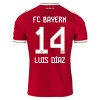 FC Bayern Mnichov Luis Diaz 14 Domácí 2026-27 - Dětské Fotbalové Dresy (S/S)